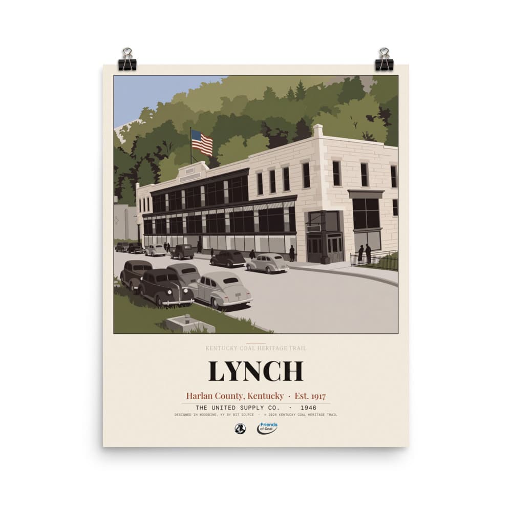 Lynch Kentucky Coal Heritage Trail Poster